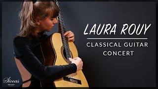 LAURA ROUY  Classical Guitar Concert  Dyens Dowland Brassens Moari  Siccas Guitars [upl. by Devland820]