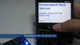 Integrating Wiznet W5100 WIZ811MJ network module with Atmel AVR Microcontroller [upl. by Dazhehs]