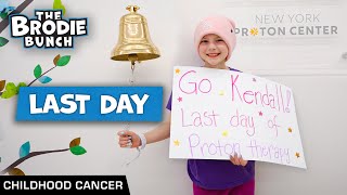 Kendall is done with Radiation Stage 4 Neuroblastoma [upl. by Tye]