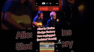 Alice in chains  Sludge Factory MTV Unplugged Isolated Vocalsaliceinchains aic mtv [upl. by Joete]