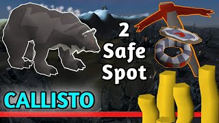 OSRS CALLISTO  2 Safe spot Guía en español [upl. by Epuladaug]