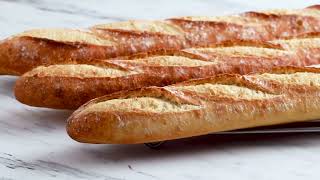 Homemade Sourdough Baguettes [upl. by Nicolina]