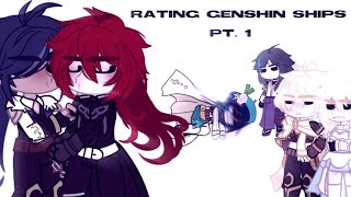 rating genshin ships  PT 1  💏 [upl. by Brod]