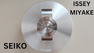 Seiko X Issey Miyake NY0N001 Rotating Disk Watch Review [upl. by Yespmed]