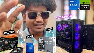 🔴170000 RS POWERFULL GAMING PC BUILD [upl. by Maunsell]