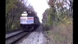 Amtraks California Zephyr 1999 Trip  Part I [upl. by Notnroht]