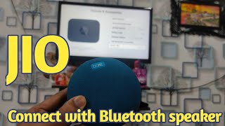 Jio fiber connect with Bluetooth speaker Joi fibre 5g jio viral video [upl. by Adalbert152]