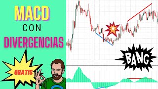 Indicador MACD con divergencias GRATIS [upl. by Eanaj88]