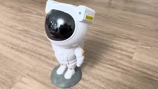 amazon unboxing Star Projector Night Light Astronaut Nebula Galaxy [upl. by Anayk]