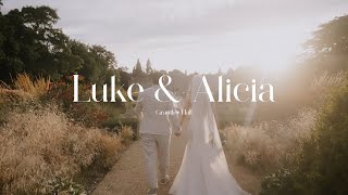 Luke and Alicia  Grantley Hall  Wedding Highlights Film [upl. by Illyes]