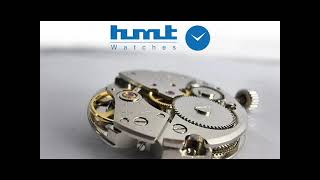 HMT 17 Jewels Mechanical Hand Winding Watch Movement Machine [upl. by Truk]