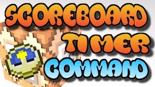 Minecraft Xbox OneMCPE  Command Block Scoreboard Timer Bedrock Edition [upl. by Sackville]