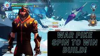 SPIN TO WIN WAR PIKE BUILD IN FROST ESCALATION  DAUNTLESS 1146 [upl. by Ailuy]