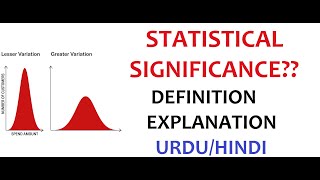 What Is Statistical Significance  Examples Importance  Uses  UrduHindi [upl. by Araiek]