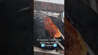 3 reasons I dry brine my steak [upl. by Syck454]