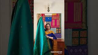 Kanjivaram silk sarees handwoven with pure zari [upl. by Keefe]