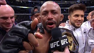 UFC 270 Deiveson Figueiredo Octagon Interview [upl. by Htebi]