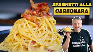 How to Make Next Level SPAGHETTI alla CARBONARA [upl. by Caddric]