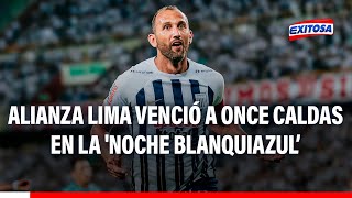 🔴🔵Alianza Lima venció 20 a Once Caldas en la Noche Blanquiazul 2024 [upl. by Mckenzie]