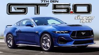 V8 POWER 2024 Ford Mustang GT Review [upl. by Rehctaht]