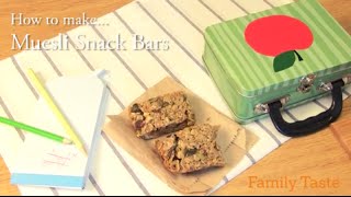 Muesli Snack Bars [upl. by Hanoy]