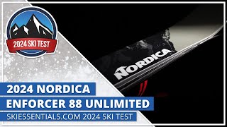 2024 Nordica Enforcer 88 Unlimited  SkiEssentialscom Ski Test [upl. by Ardnasal846]