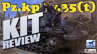 Kit Review Bronco 35065 Pzkpfw 35t in 135 [upl. by Kreindler]