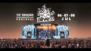 NOS ALIVE23  O MELHOR CARTAZ SEMPRE [upl. by Aihsiyt]