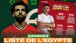 LA LISTE DE 🇪🇬 LÉGYPTE POUR LA CAN 2023🏆 AVEC GABASKI🧤 [upl. by Nyrrad]