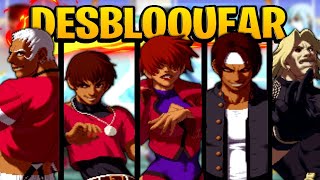 ◀TUTORIAL▶ Desbloquear a TODOS los PERSONAJES OCULTOS de KOF 2002 en ANDROID  PC ✅ [upl. by Johst733]