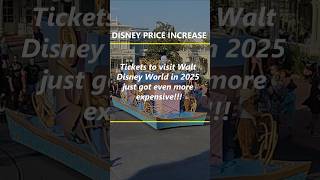 Disney Raises Prices Again [upl. by Fenwick]