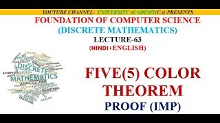 5 COLOR THEOREM PROOF IMP [upl. by Nosreip76]