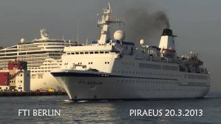 FTI BERLIN arrival at Piraeus Port [upl. by Enohsal]