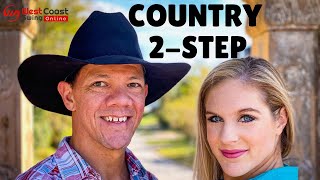 Intermediate Two Step Moves  Country Two Step Lessons [upl. by Attlee]