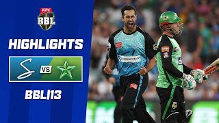 Adelaide Strikers v Melbourne Stars  BBL13 [upl. by Pradeep]