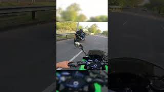 Estos agentes de tránsito casi nos atrapan haciendo piques😱motos mt09 xj6 fz1 viralshorts [upl. by Kile211]