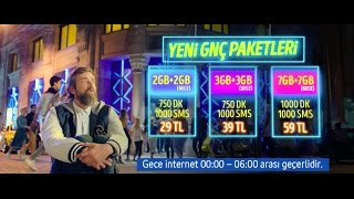 Turkcell’den gençlere Yeni GNÇ Paketleri  Yunus Günçe [upl. by Htnamas569]