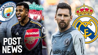 MESSI “EL REAL MADRID es el MEJOR EQUIPO”  LA PREMIER PUJA por RODRYGO [upl. by Aiset]