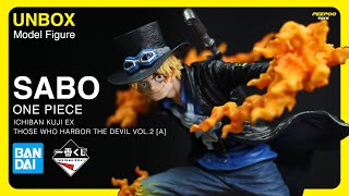 UNBOX  Sabo  One Piece Ichiban Kuji One Piece EX Devils Vol2 A [upl. by Selie]