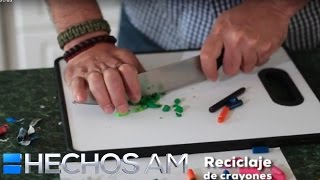 ¿Cómo reciclar tus crayones  Hechos a mano [upl. by Tereve]