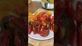 Salade de tomates  la recette incontournable pour un été rafraîchissant  🍅🥗 [upl. by Snebur]