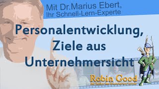 Personalentwicklung Ziele aus Unternehmersicht [upl. by Eenolem]