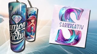 Sarikreativ Shop  Becher Personalisieren und mehr  Stundenlang Gekühltes Getränk 🧊❄️ [upl. by Tiphany]