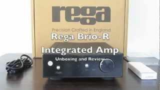 Rega BrioR Integrated Amplifier Unboxing and Review [upl. by Annora]