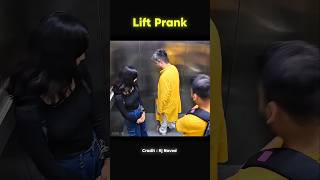 Gost Prank girl and boy shocking 😂🤣  Rj Naved Lift Prank  Prank Video😅 ghostprank funny​rjnaved [upl. by Luapleahcim]