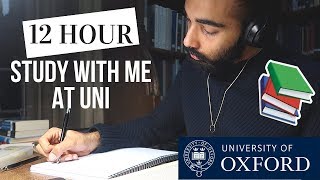 OXFORD UNIVERSITY STUDY WITH ME  INTENSE STUDY DAY [upl. by Broek]