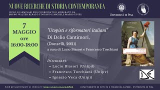 Utopisti e riformatori italiani Di Delio Cantimori  Nuove ricerche di storia contemporanea [upl. by Hesper]