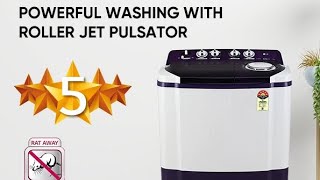 LG 85 kg 5 Star SemiAutomatic Top Load Washing Machine P8530SRAZ Burgundy Roller Jet Pulsator [upl. by Yance164]