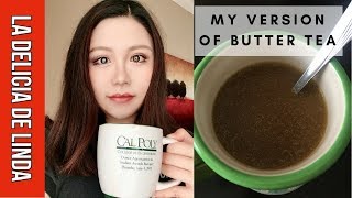 ASMR How I Make Butter Tea  Bulletproof or Yak Butter Tea Recipe  Paleo amp Fast Tract Diet [upl. by Tiemroth]