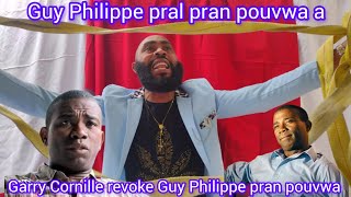 Flash Garry Cornille revoke patizan Guy Philippe yo pran lari mande pou Guy Philippe pran pouvwa a [upl. by Allegna]